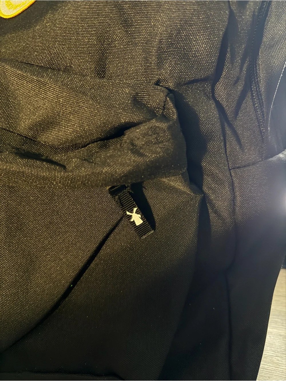 Dutch Bros Backpack with Yellow Logo Patch